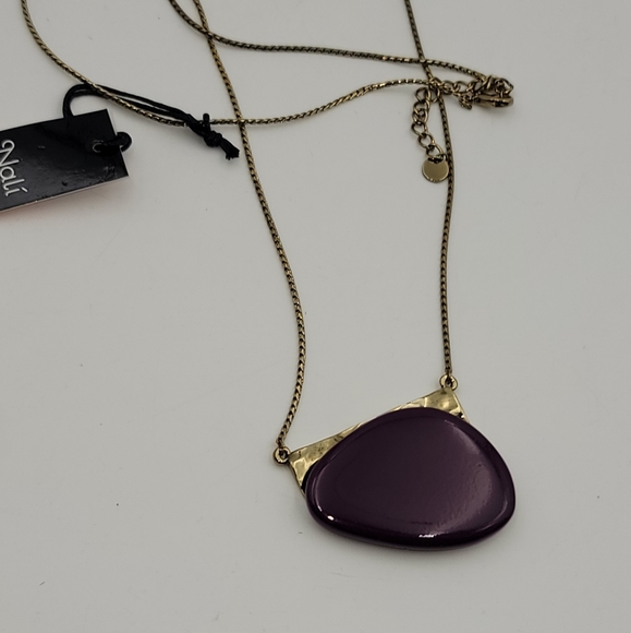 Fashionable Plum stone center chain and Pendant - Picture 3 of 6